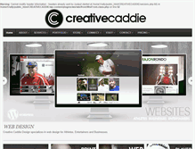 Tablet Screenshot of creativecaddie.com